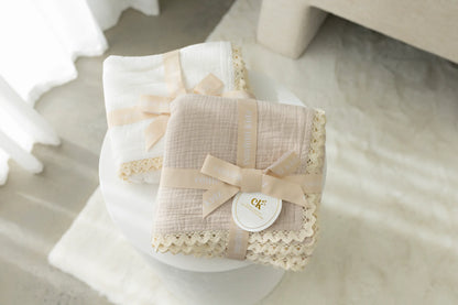 Classic Muslin Blanket | White