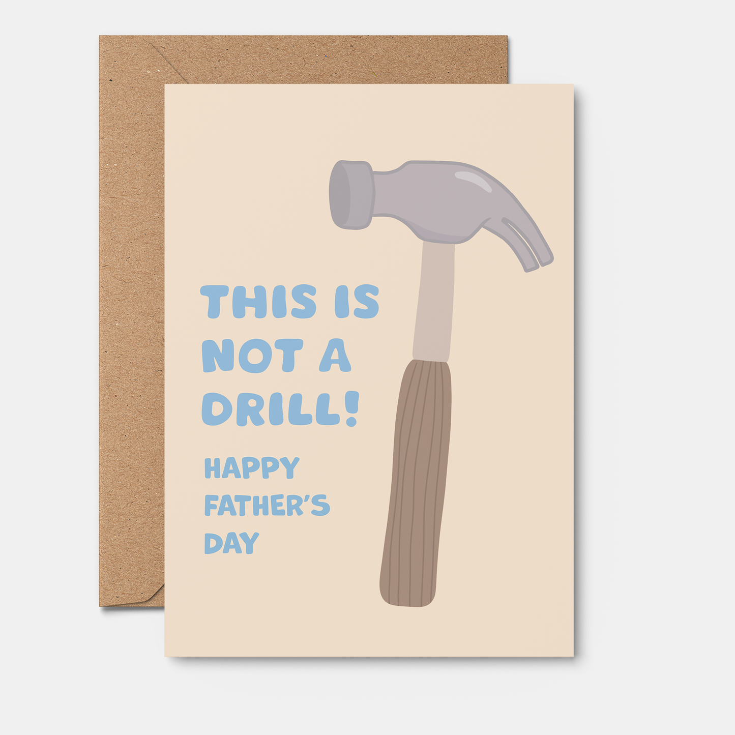 Not A Drill Father's Day Card