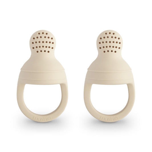 Mushie Fresh Food Feeder – Shifting Sand