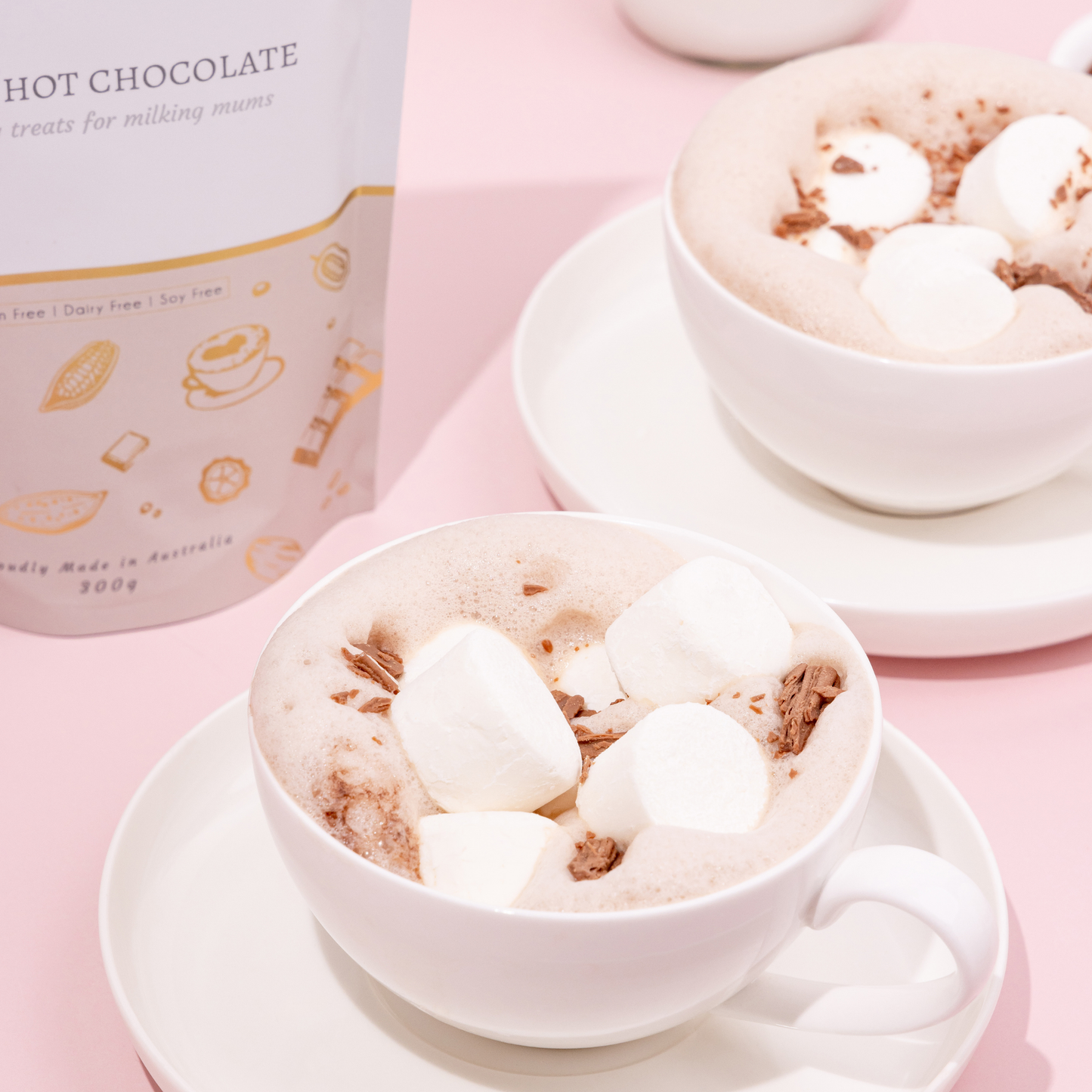 Single Serve Deluxe Hot Chocolate Powder