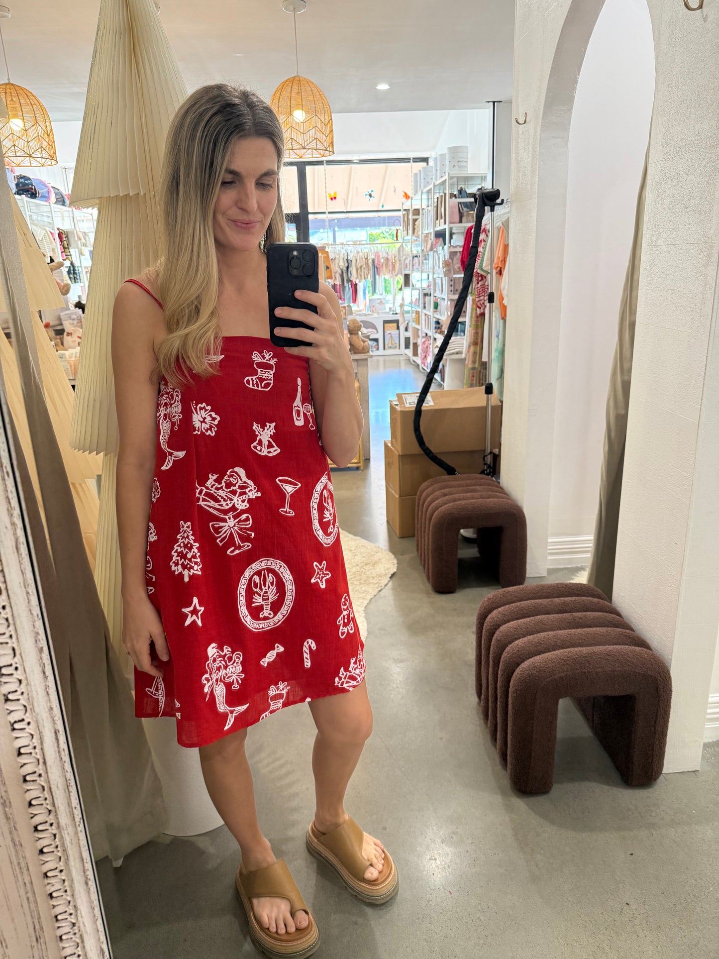 Santa Baby Mini Dress