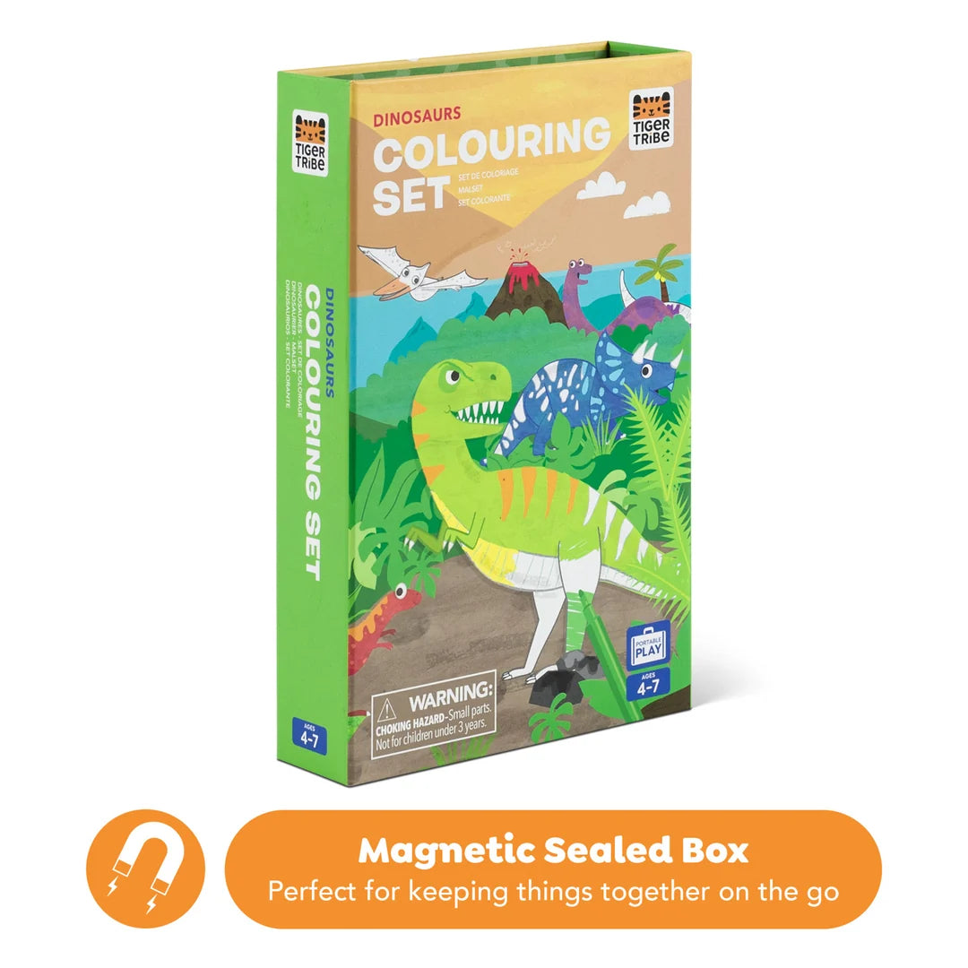 Colouring Set - Dinosaurs