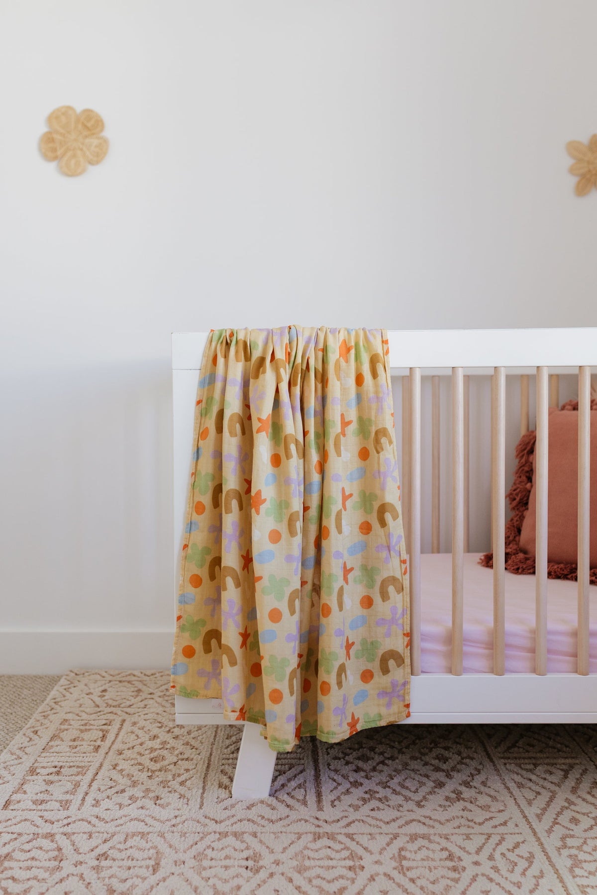 Playtime Whimsy Baby Muslin Swaddle
