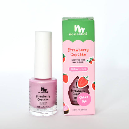 20 FREE Formula Water Based Scented Scratch Off Kids Nail Polish: Gummy Grape - Purple