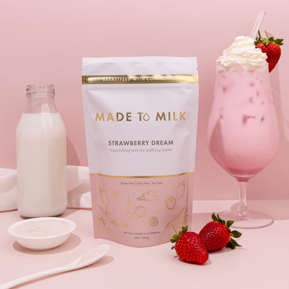 Strawberry Dream Lactation Drink - GF, DF & SF