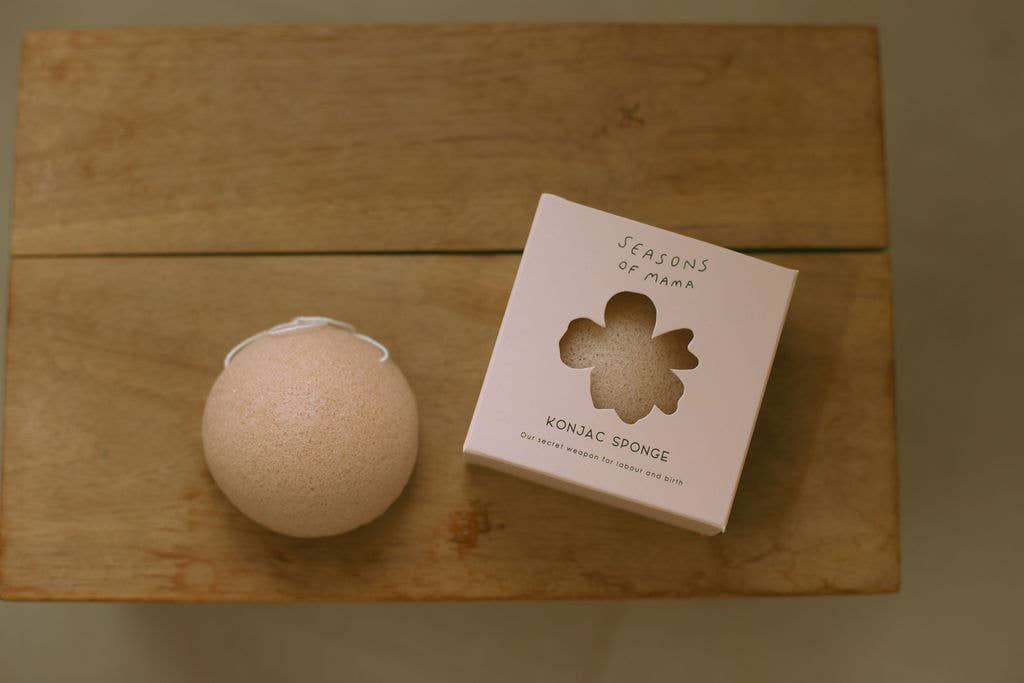 Konjac Sponge for labour and birth