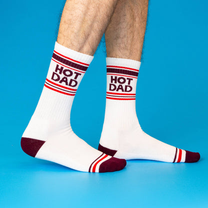 Hot Dad Gym Crew Socks