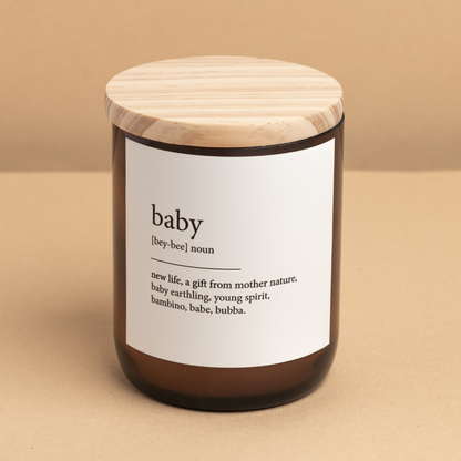 Baby ~ Dictionary Meaning Candle