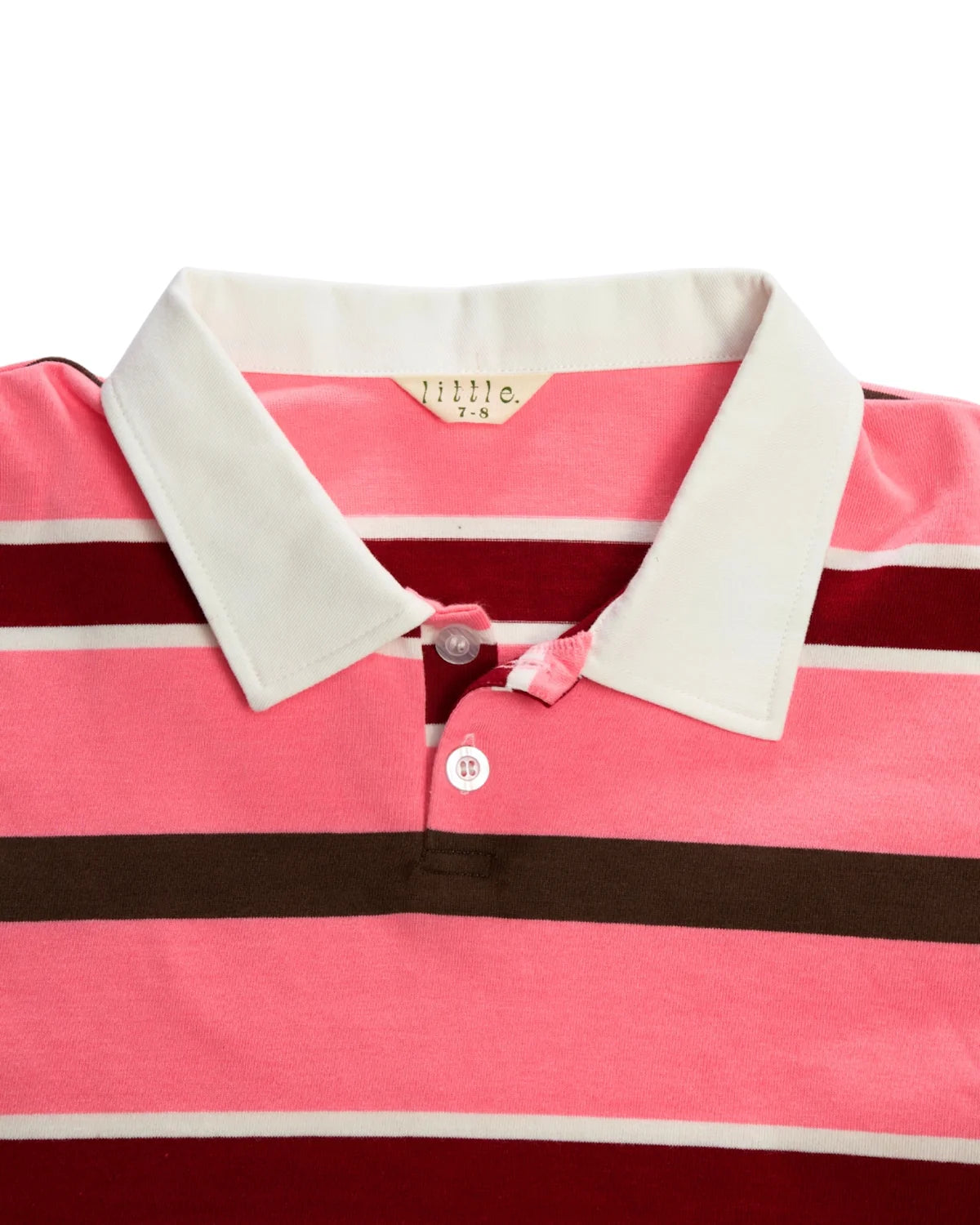 LITTLE. THE LABEL - RAE RUGBY SHIRT ICED VOVO