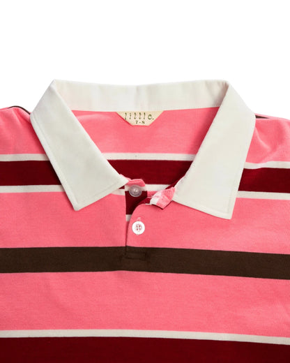 LITTLE. THE LABEL - RAE RUGBY SHIRT ICED VOVO