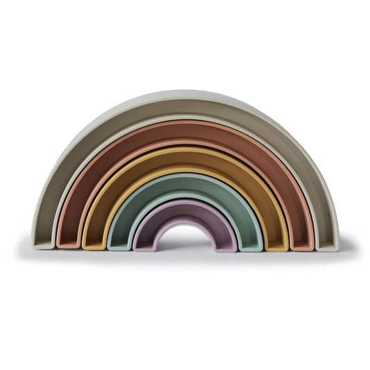 Mushie Rainbow Stacker – Tropical