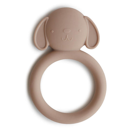 Mushie Dog Teether – Natural