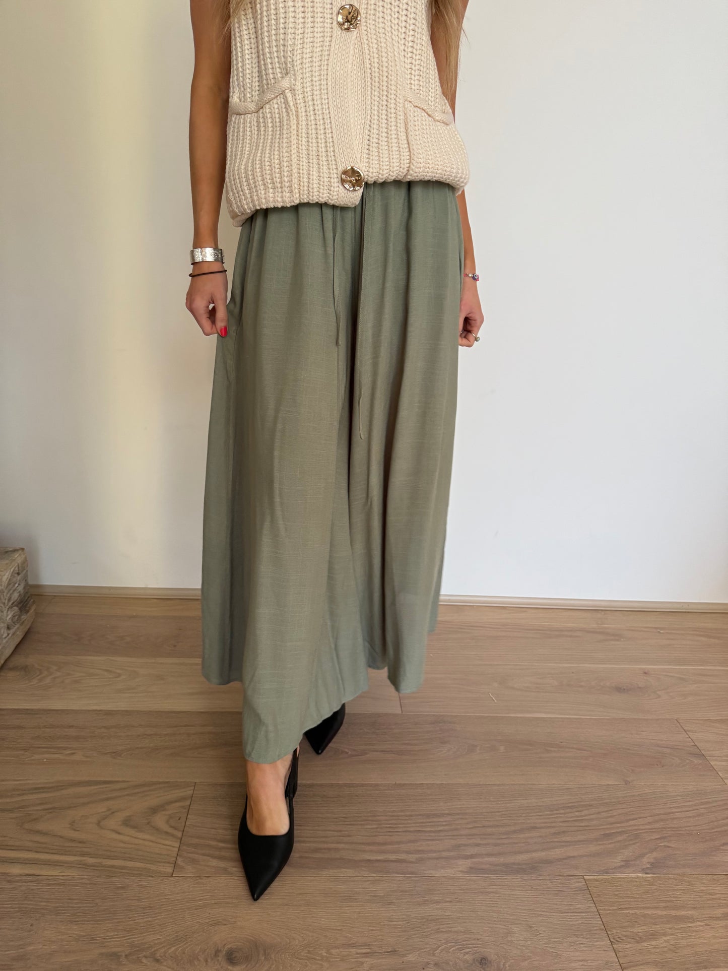 NINA PANTS - SAGE