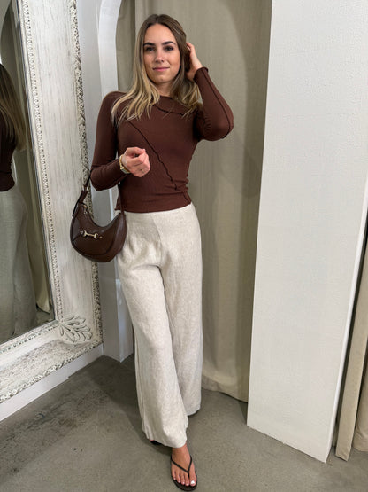 CHARLIE LINEN PANTS