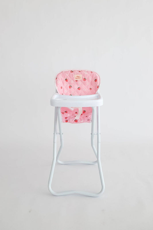 Tiny Harlow Doll Highchair - Stawberry Picnic