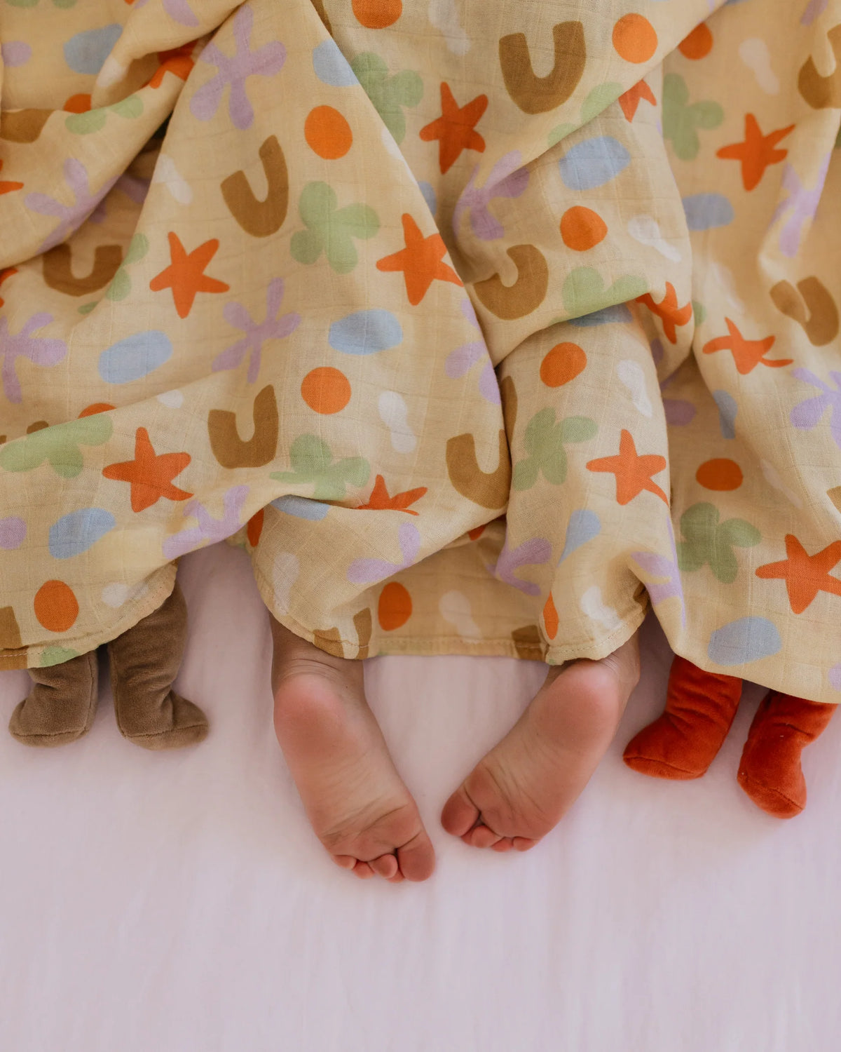 Playtime Whimsy Baby Muslin Swaddle