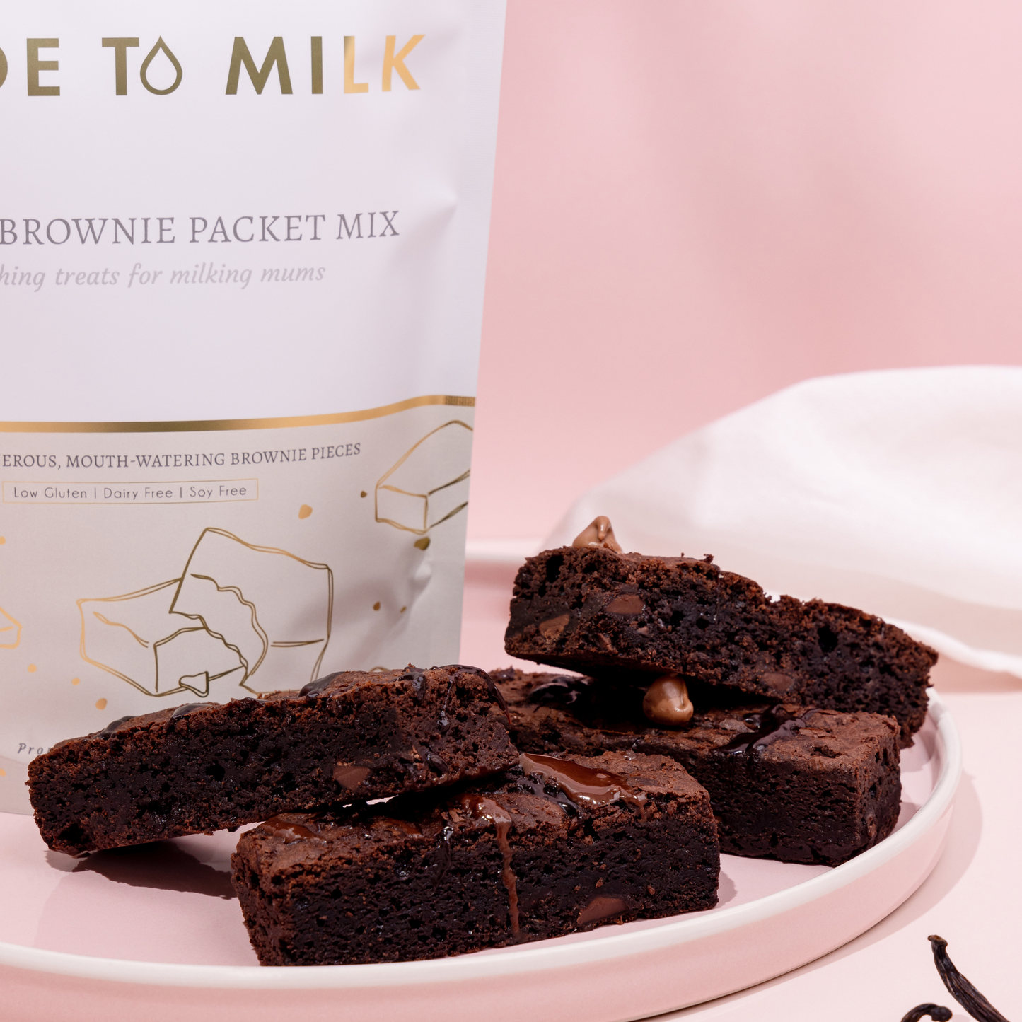 Deluxe Brownie Mix - Low Gluten/Dairy Free