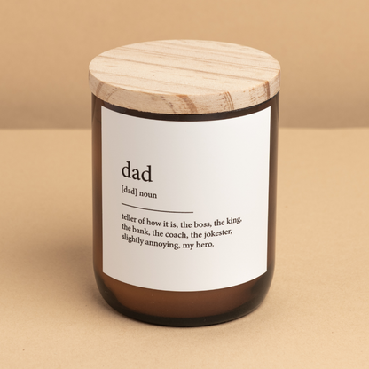 Dad ~ Dictionary Meaning Candle