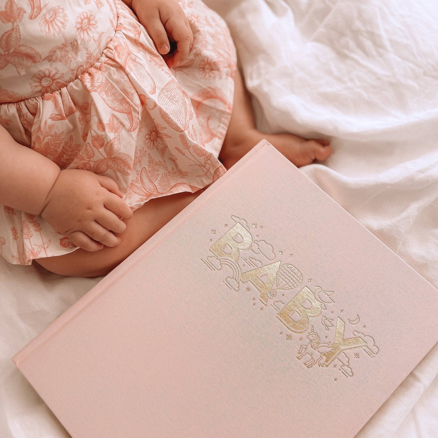 Baby Book Rose Boxed