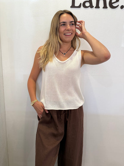 Scoop Spring Tank - Milk
