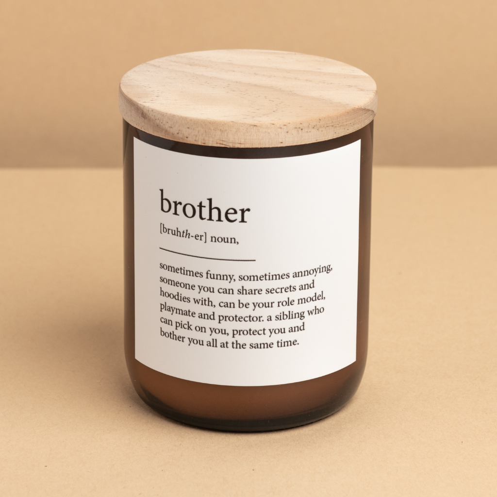 Brother ~ Dictionary Meaning Candle