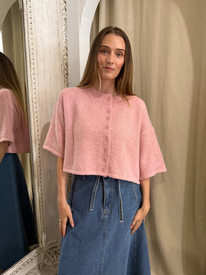 BEAU CARDI - BLUSH