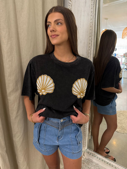 COVE BEADED TEE