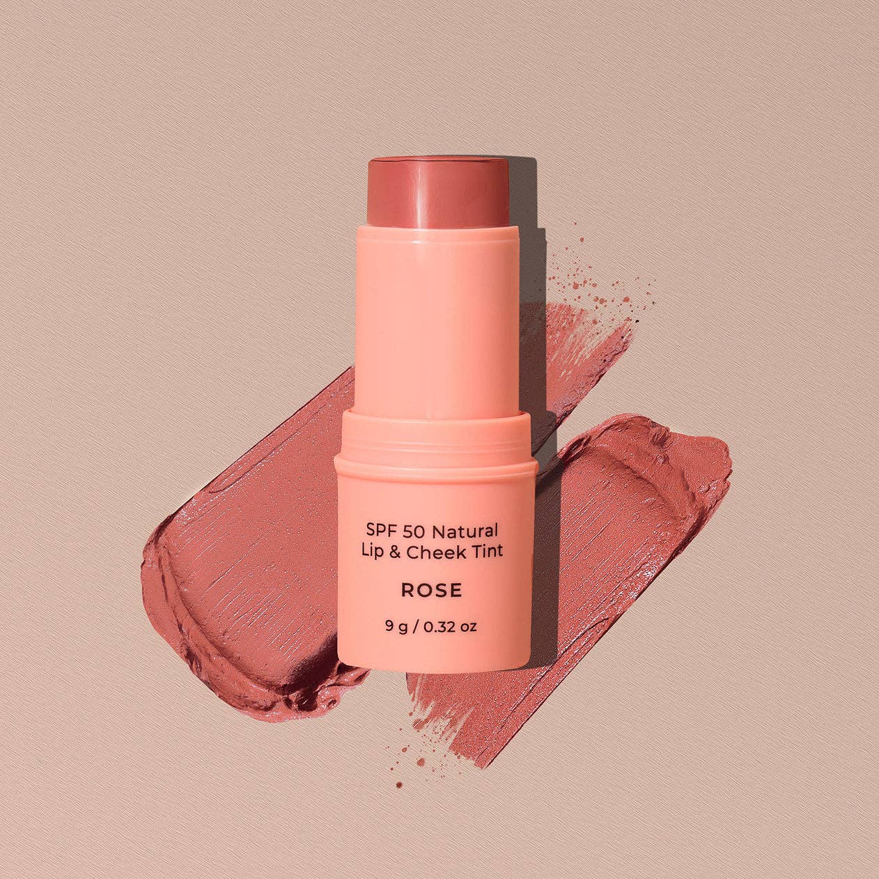 SPF 50 Natural Lip & Cheek Tint: Coral