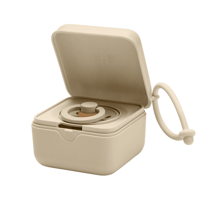 BIBS Pacifier Box - Vanilla