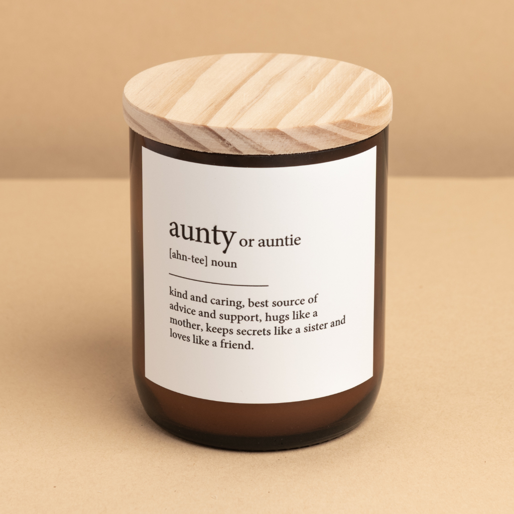 Aunty ~ Dictionary Meaning Candle