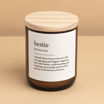 Bestie ~ Dictionary Meaning Candle