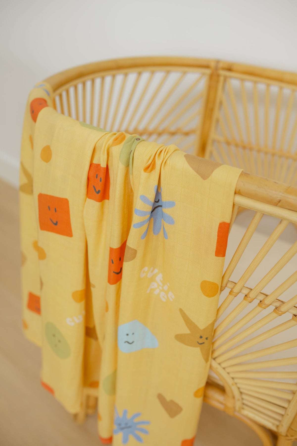 Cutie Pie Baby Muslin Swaddle