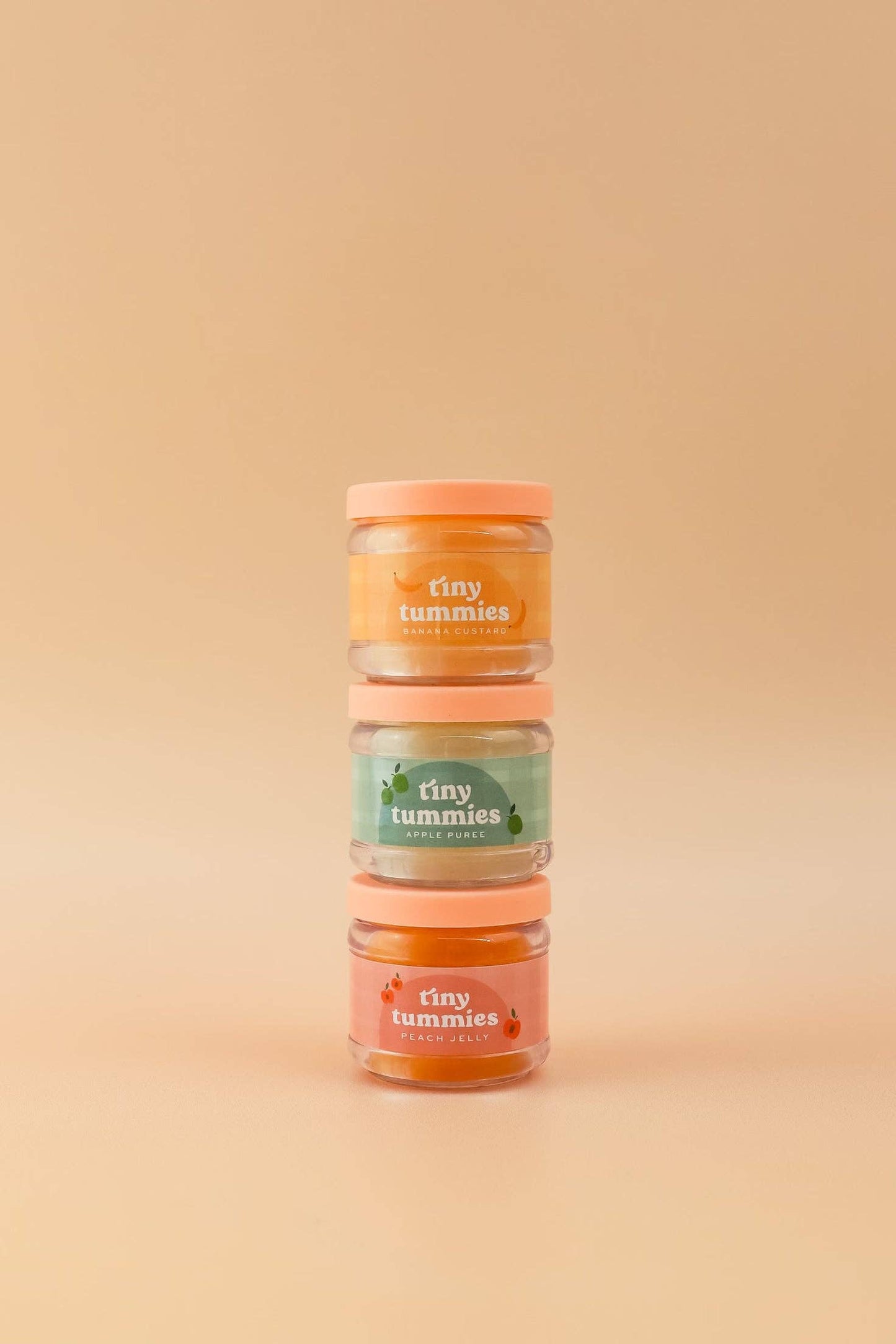 Tiny Tummies Banana Custard Food Jar and Spoon Set