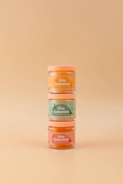 Tiny Tummies Banana Custard Food Jar and Spoon Set