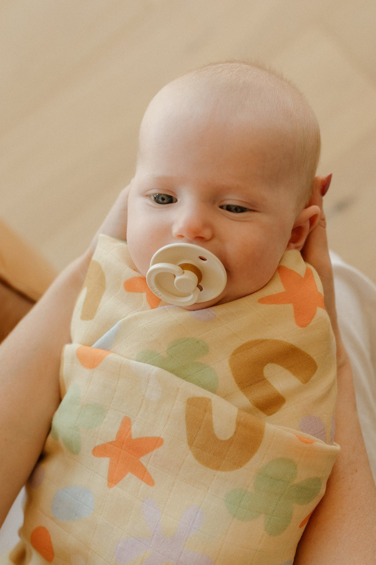 Playtime Whimsy Baby Muslin Swaddle
