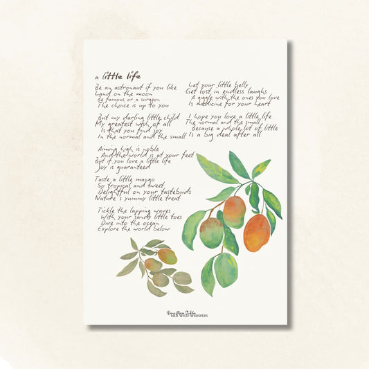 A Little Life - Her Wild Whispers art print