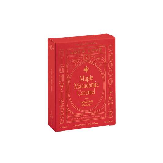 Loco Love Maple Macadamia Caramel Twin Pack (2 x 35g)
