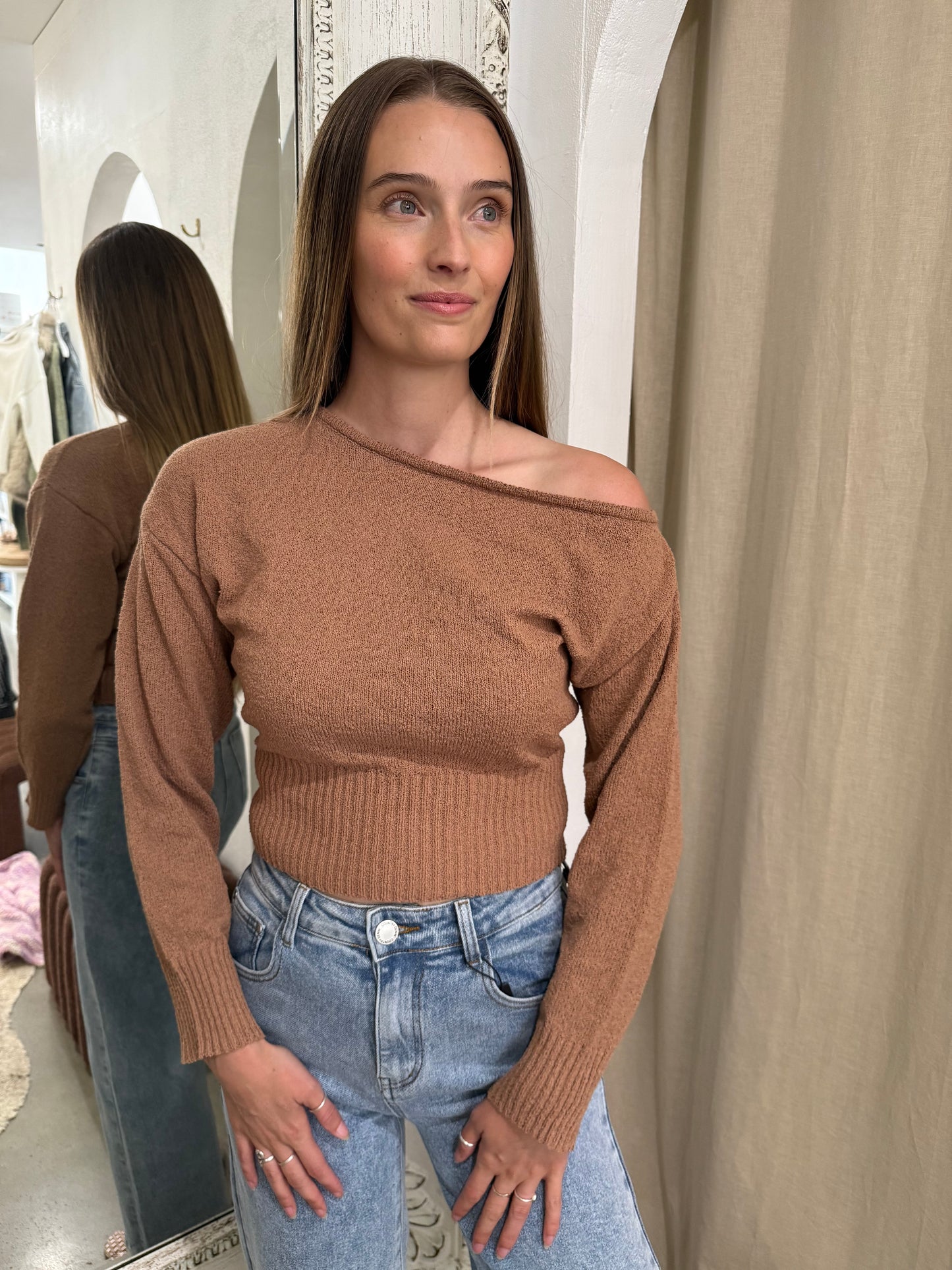 HOLLIS KNIT - COCOA