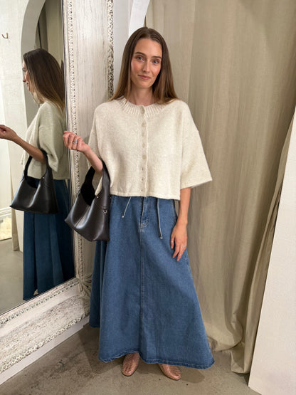 BEAU CARDI - CREAM