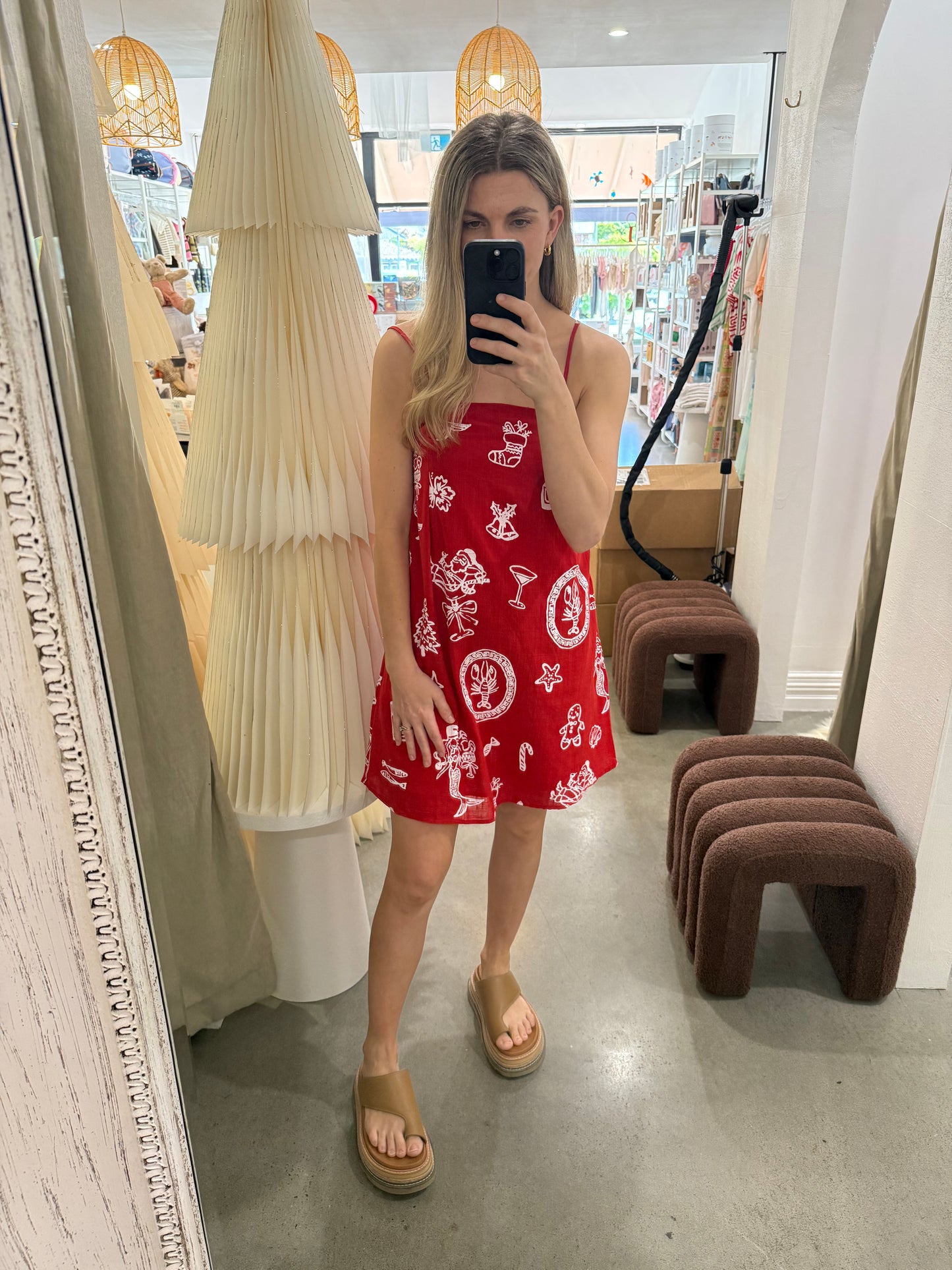 Santa Baby Mini Dress