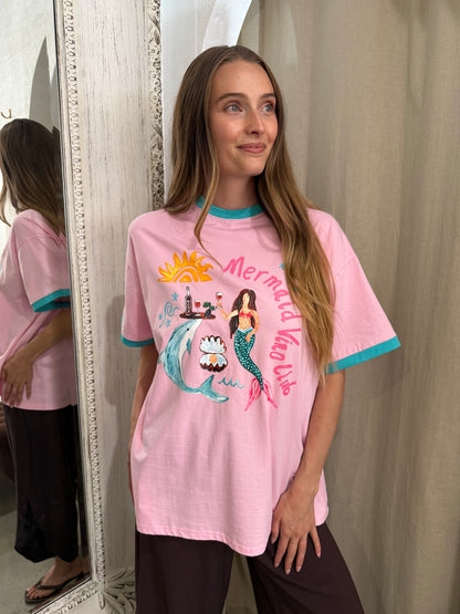 MERMAID SOCIAL CLUB TEE