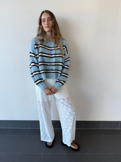 PARKES STRIPE CARDIGAN