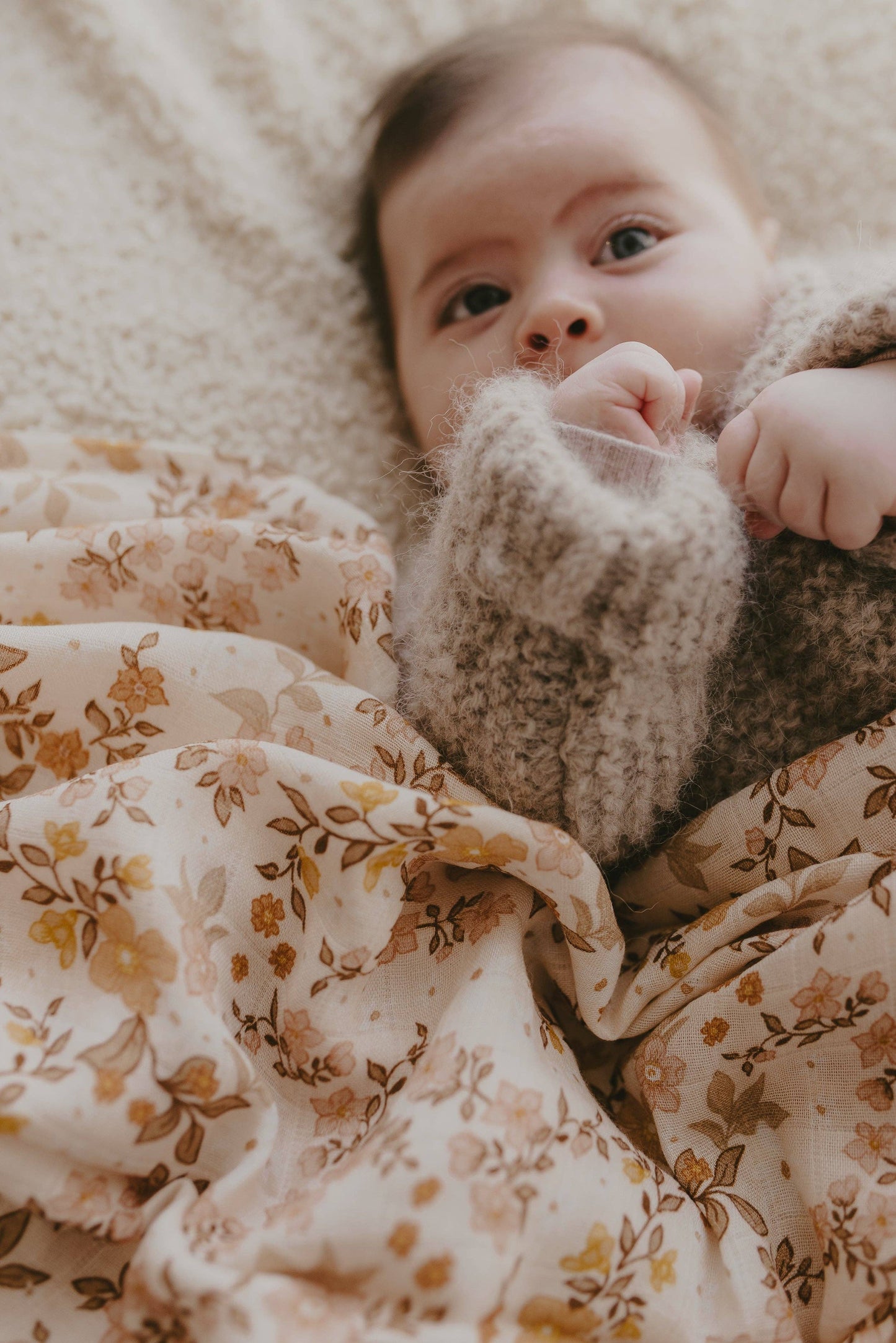 Sweet Pea Organic Muslin Wrap Swaddle