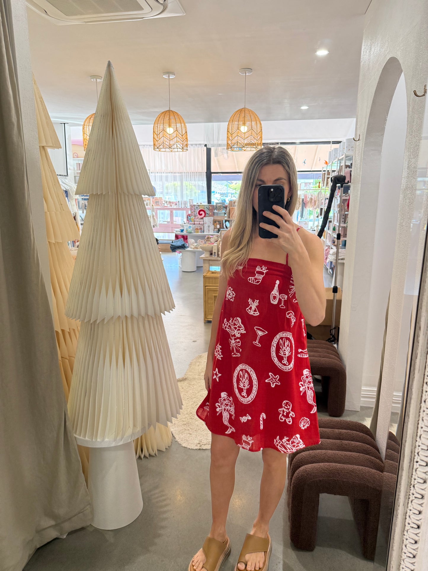 Santa Baby Mini Dress