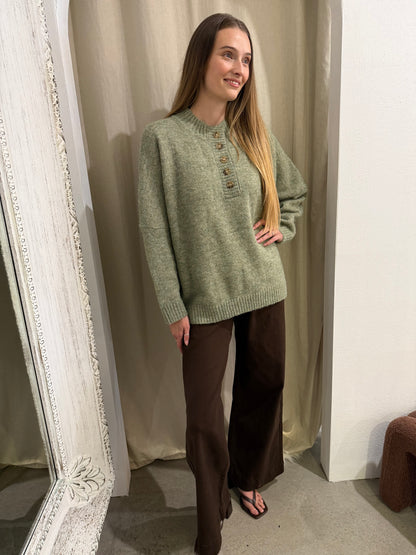 HAYES DENIM JEAN - CHOCOLATE