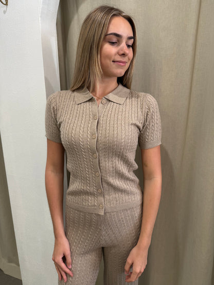 AMINA KNIT PANT SET