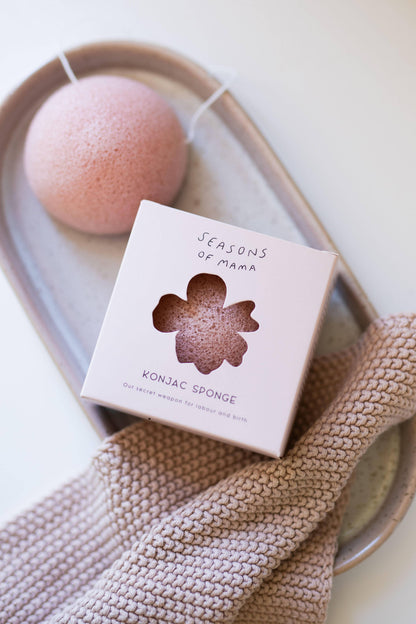 Konjac Sponge for labour and birth