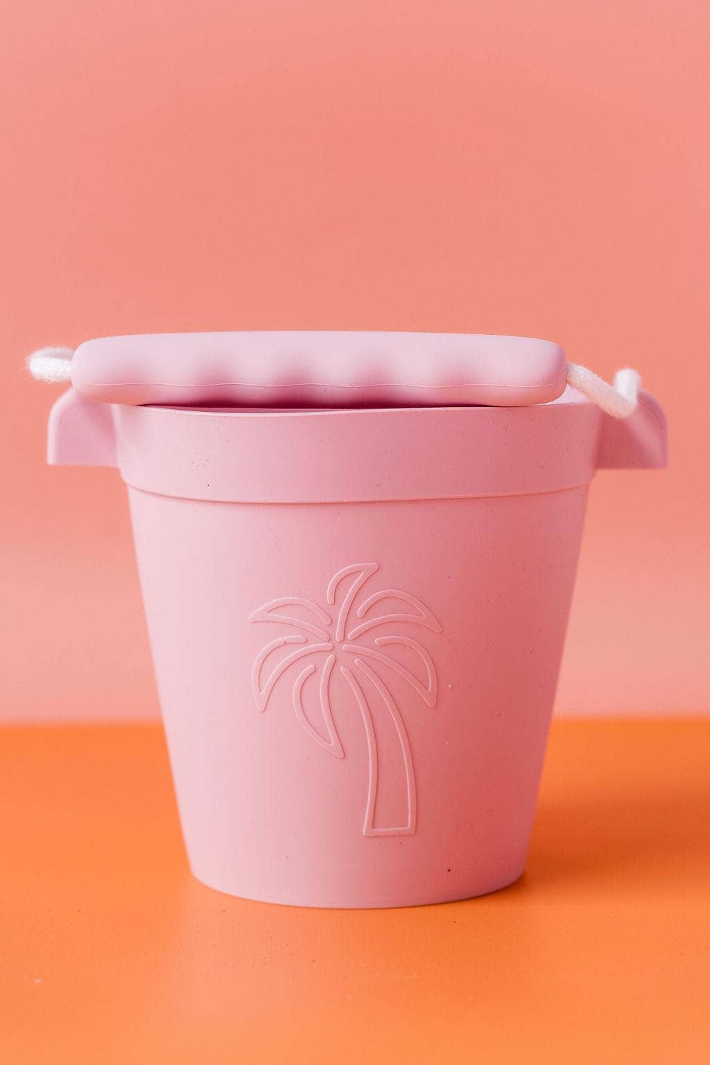 Kids Silicone Beach Bucket / Pail - Palm Beach: Mint