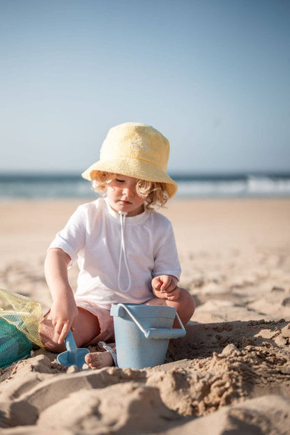 Kids Silicone Beach Bucket / Pail - Palm Beach: Rose Pink