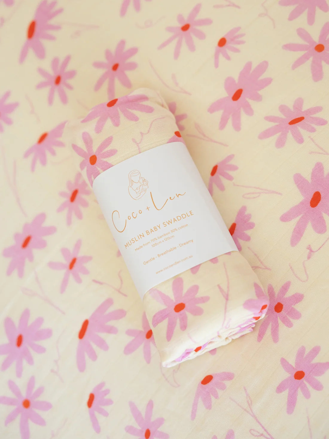 Bloom Belle Baby Muslin Swaddle